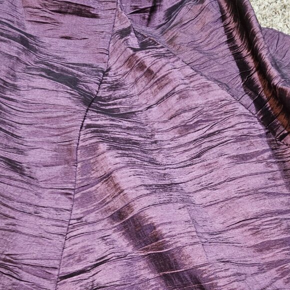 Alex Evenings Formal Floor Length Ruched Dress - 14 - Picture 13 of 13